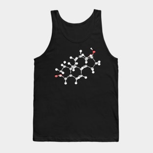 Testosterone Molecule Tank Top